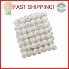 Mapol 100 Pack White 3-star Table Tennis Balls Advanced Training Ping Pong Ball