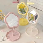 Flower Desktop Mirror Decorative Vanity Makeup Mirror Bedroom Home Decor