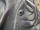 Arthur Court Designs Aluminum Fish Tray Wall Plaque Decorative Metal Relief
