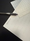 Braille Alphabet Learning Card With Practice Sheet