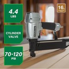 Metabo Hpt 7 16 Standard Crown Stapler  16 Gauge  Pneumatic  N5008ac2   Roof 