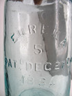 Quart Size Eureka 1864 Fruit Jar