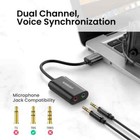 Sound Card External 3 5mm Usb Adapter Usb To Microphone Speaker Audio Interface