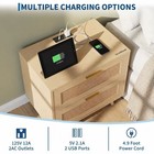 Drawer Dresser For Bedroom  Wood Chest Of Drawers Large Modern Storage Cabinet