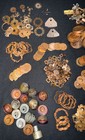 Lot Of 5  Lbs Copper brass Parts  Clock watch movements gears steam Punk etc