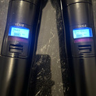 2 Shure Ulxd2 sm58 Digital Handheld Transmitter With Sm58 Capsule - Black