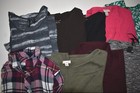 Wholesale Bulk Lot Of 14 Womens Xs 0-2 Long Sleeve Business Casual Blouses