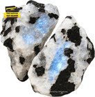 Rainbow Moonstone Raw Crystals And Healing Stones  Natural Rocks For Tumbling -