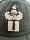 Vintage 60s Vietnamese War Airborne  Hat Og-106 Cap Jump Wings Hand Embroidered