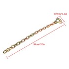 2pcs Tow Chain 3 8   35  With Clevis Slip Hook G70 26400lbs Trailer Safety Chain