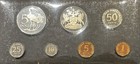 1971 Trinidad   Tobago Silver Proof Set 7 Coins   5 Is Sterling Silver 0 8833oz