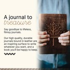 Nomadcraftsco  Vintage Leather Journal Tree Of Life Embossed 11 5x8 25 Brown
