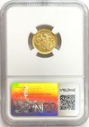 1895 So Gold Chile 5 Pesos Standing Liberty Coin Santiago Mint Ngc Mint State 65
