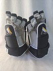 Warrior Alpha Qx 15  Hockey Gloves Pittsburgh Penguins Logo Lemieux Camp Black