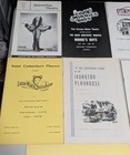 Lot Of 10 Theatre Playbills 1960 s-1980 s Ivoryton Playhouse  Cape Playhouse    