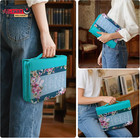 Bible Cover Case For Women Pu Leather Woman Book Carrying Bag Bible Study Sipple