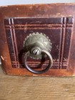 Antique  Treadle Sewing Machine Drawer - Brass Pulls - Solid Oak