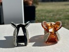 1 New Gorgeous Hair Clip With Shinny Swarovski Crystals Hair Jewelry Accessories
