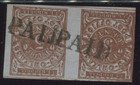 62x4 Confederate States New Orleans Provisional Used Pair Of 2 Stamps Bx4696