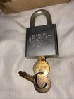 Vintage  New In Box American Lock Series 200 With 2 Keys Us Stamped