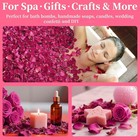 Dried Rose Petals Bulk 5oz     Natural Red Flower Petals For Bath  Candle  Soap