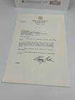 President Jimmy Carter Signed Letter To General Em  lio Garrastazu M  dici Psa Loa
