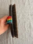 Vintage Miller s Valet England Collectible Horse Grooming Brush Rainbow Strap 