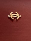 Chanel Cc Logo Replacement Repairs Parts Gold Tone Connector Charm