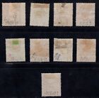 Momen  Mauritius Sg  83-91 1878 Mint Og H   788 Lot  67935 