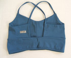 Five The Label Dancewear Sports Bra L Blue Crossback  Thin Straps