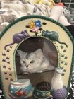Vtg Plastic Cat Magnet Or Stand Photo Frame 4 x3 25  Holds Pic 2 5 x2  New