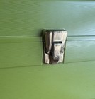 Vintage Wilson Wil-hold Sewing Pattern Sew Craft Storage Box Green W Dividers