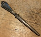 Antique Art Nouveau Design Heavy Brass 7 75  Letter Opener