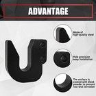 Adjustable Top Hook For Harbor Freight Quick Hitch Cat 1 Tractor 3 Point Hitch