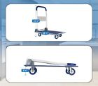 Compact Folding Hand Truck Trolley Luggage Cart Foldable Dolly Push 330 Lbs