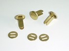 German Army Ww2 M35 Repro Helmet Split Pins Brass Rivets   Washers