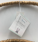 Pottery Barn Kids Natural Seagrass Iron Frame Easter Basket Small 14   w414