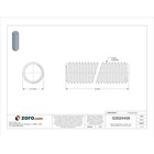 Fully Threaded Rod  1 4 -28  12 In  Stainless Steel  316  Plain Finish 
