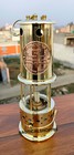 Large Vintage Solid Brass Working Nautical Miner Lamp Oil Ship Lantern Maritime