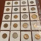 Lot Of 20 Assorted Car Wash Tokens Carded And Labeled