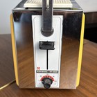 Vintage Panasonic Matsushita Yellow Floral Pop-up Toaster Retro 1970s Mcm Japan