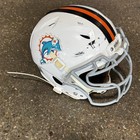 Miami Dolphins Nfl Helmet Schutt Vengeance Hybrid Team Issued Player Worn 2015