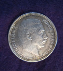 1916 Denmark 2 Kroner Silver Coin  Christian X