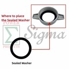 2 Sealed Washer On Hose Adapter Spanner For Champion 2  In Semi-trash Water Pump