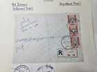 Sudan 1956 Reg  Internal Mail Cover Ed Damer Cds Via Khartoum Registered 