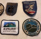 Vintage Embroidered Travel Patches 9 Souvenir Yellowstone   More Distressed