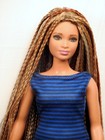 Barbie Doll Wig Size 4 Braids Braided Ooak Custom Mixed Blond Auburn  309