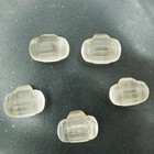 5 Pendants Antique African Glass Amulet Pendant - Old Tribal Beads  1316p11 