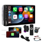 7  Car Radio Apple Andriod Carplay Car Stereo Touch Screen Double 2din  Camera