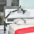 Ipad Clamp Mount Desk Car Tablet Holder With Super Stable Aluminum Arm Sturdy